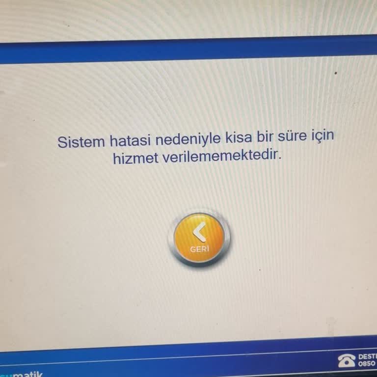 United Payment Sumatikler Kullanım Dışı