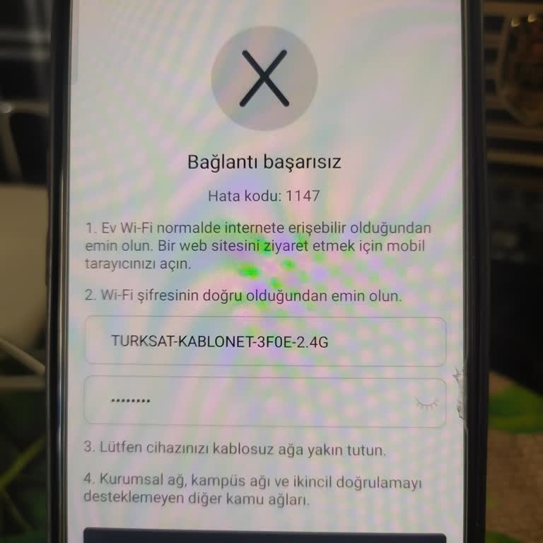 Fakir Ev Aletleri Cihaz Wi-Fi Bağlanmıyor