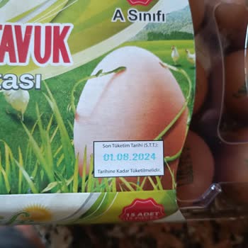 Getir Tarihi Geçmiş Yumurta