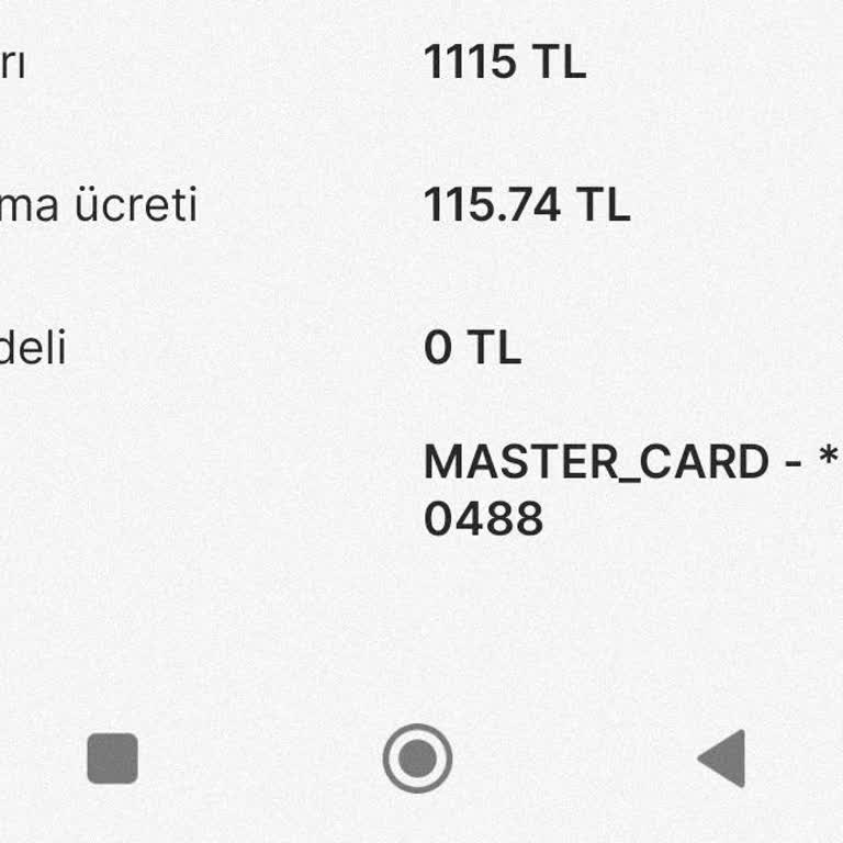 Gardrops Alıcı Koruma Ücreti!