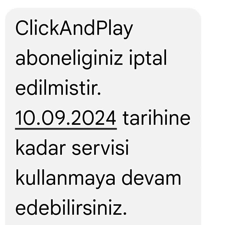 Vodafone Yanlışlıkla Satın Alınan Ücretli Uygulama Ve İptal Sorunu