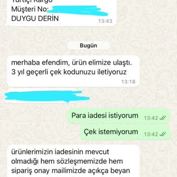 Deep Atelier Markası İade Mağduriyeti