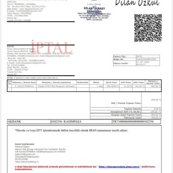 Deveyuku.com İade Edilen Ürünün Ödenmeyen Ücreti...