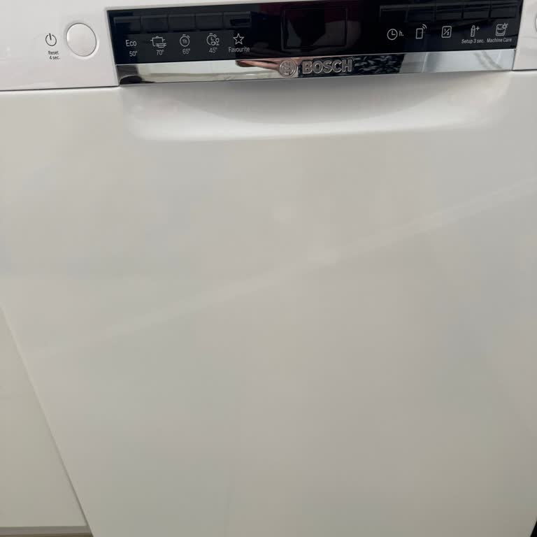 Bosch Silence Serie 4 Bulaşık Makinesi Performans Sorunları
