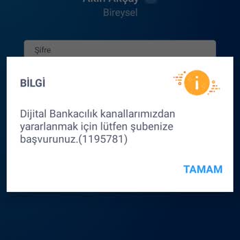 İş Bankası Mobil Bankacılığa Giremiyorum