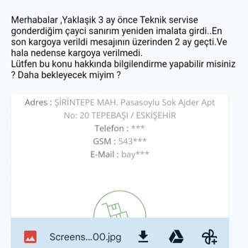 Kiwi Home Kiwi Servis Sorumsuzluğu!