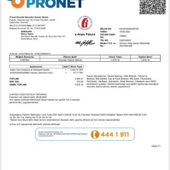 Pronet İptal Talebim İki Aydır Gerçekleştirilmiyor