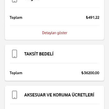 Vodafone Yanlış Fatura Taksitlendirmesi İle Karşılaştım