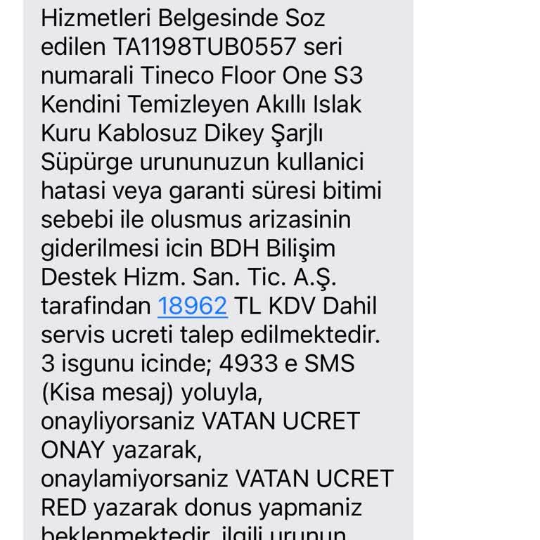 Vatan Bilgisayar Değerinin 2 Katı Servis Ücreti Nedir