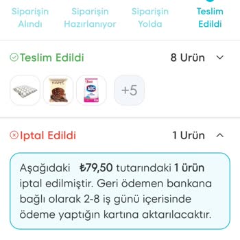 A101 Kapıda Ödememi Yapmadı