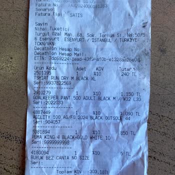 Puma Ve Decathlon Ürün Arkasında Durmuyor Sadece Ürünü Satıyor