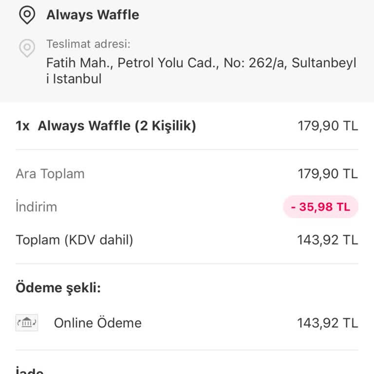 Yemek Sepeti Motokurye Siparişimi Getirmedi