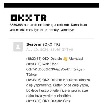 Okx TR Hesabımda Numara Değişikliği Sorunu