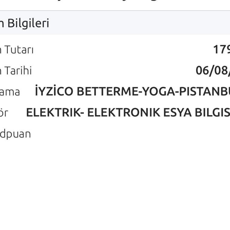 Betterme Beklenen Hizmetin Sağlanmaması Ve İade Talebi