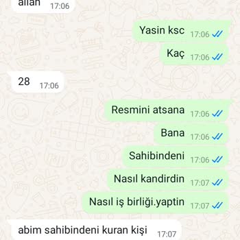 Sahibinden.com Üzerinde Yaşanan İşlem Sorunu