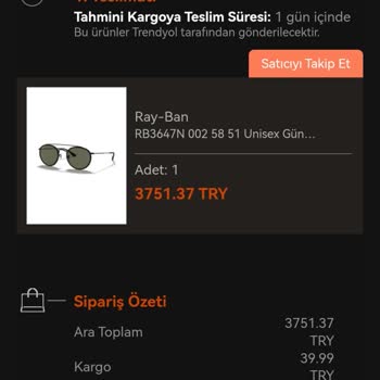 Trendyol Kargo Teslimat Tarihinde İletilmemesi