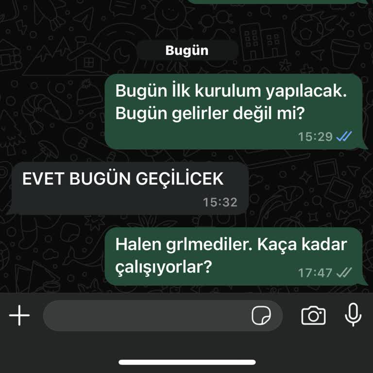 Beşiktaş Baymak Yetkili Servisi Montaj Gününde Gelmedi