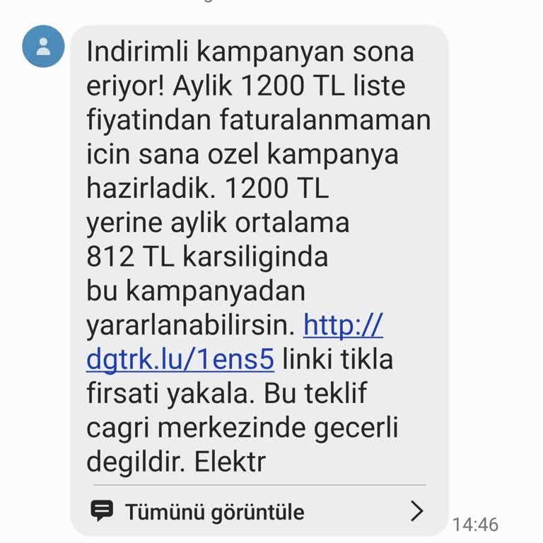 Digiturk Anlamsız Fiyat Tarifesi