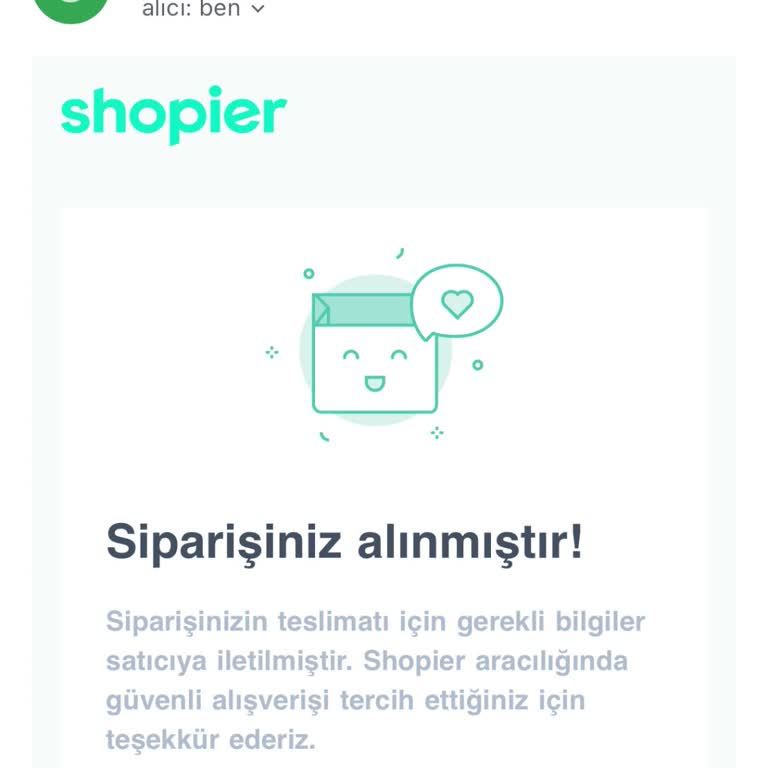 Shopier Ürünüm Hala Gelmedi