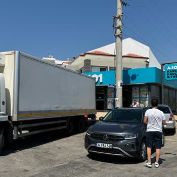 A101 Yol Kapatmalı Mal İndirme Hizmeti