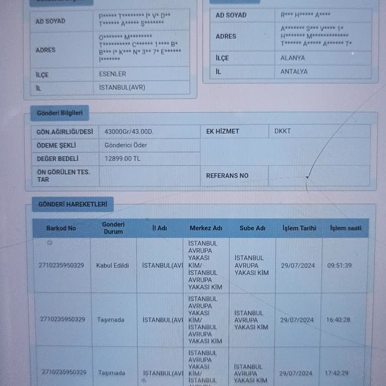 Purtaş Teknoloji Televizyon Satin Aldım 13 Gün Oldu Elime Ulaşmadı!