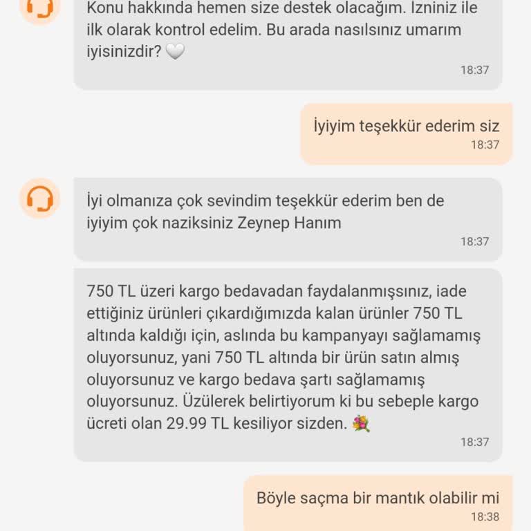 Trendyolmilla Ücretsiz İade Yapmıyor!