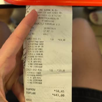 Antalya Terracity KFC Gamer Kova İçerik Problemi