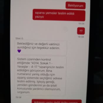 Pizza Hut Teslim Edilmeyen Sipariş Ve İletişim Sorunları