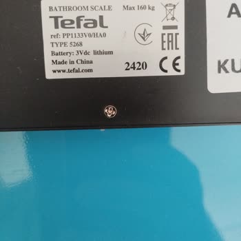 Tefal, Tartıyı Çöpe Atmak İstemiyorum.