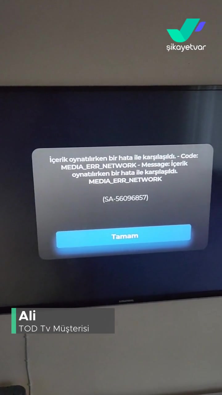 Tod TV Yayın Sorunu Yaşıyorum! videonun kapak resmi