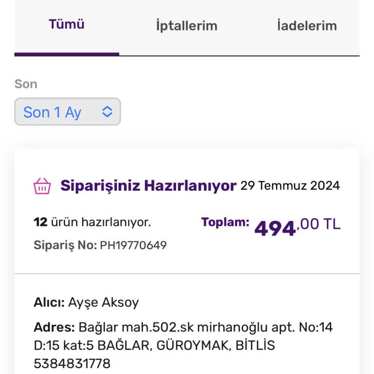 Gratis Mağazadan Al Sorunu