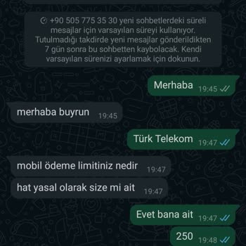 Türk Telekom Onaylanan İşlem Sonrası Hesaba Geçmeyen Para Problemi