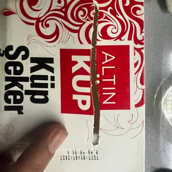 Altın Küp Şeker Şok Market Yabancı Cisim...