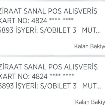 Obilet Sorunu Para Kesti Fakat Otobüs Biletini Vermedi