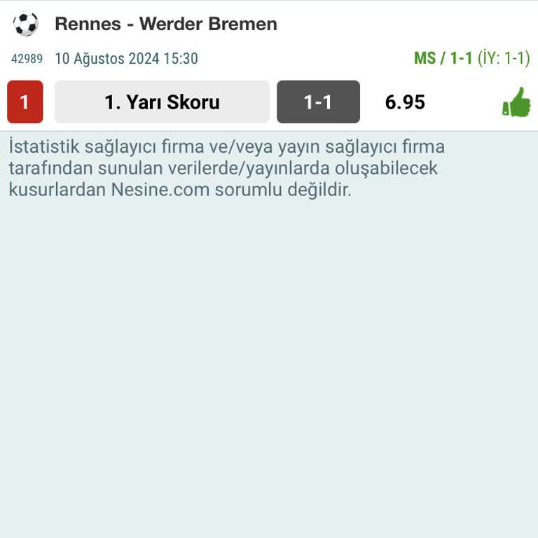 Nesine Ödeme Konusu Olabilir