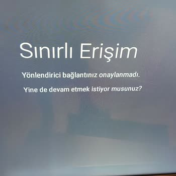 Philips TV İnternete Bağlanma Problemi