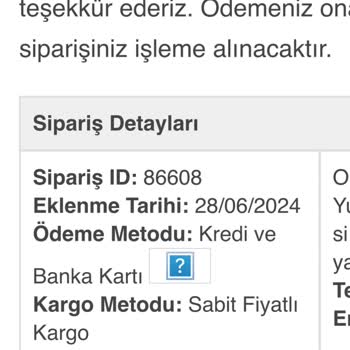 Onze Moda Siparişimi Yollamıyor!