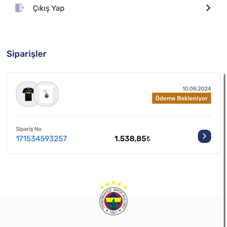 Fenerium Ödeme Bekleniyor Yazısı