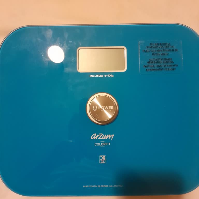 Arzum Colorfit Baskül Çok Çabuk Bozuldu.