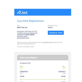 Ajet Pişmanlıktır Bir Daha Asla Tercih Etmeyeceğim