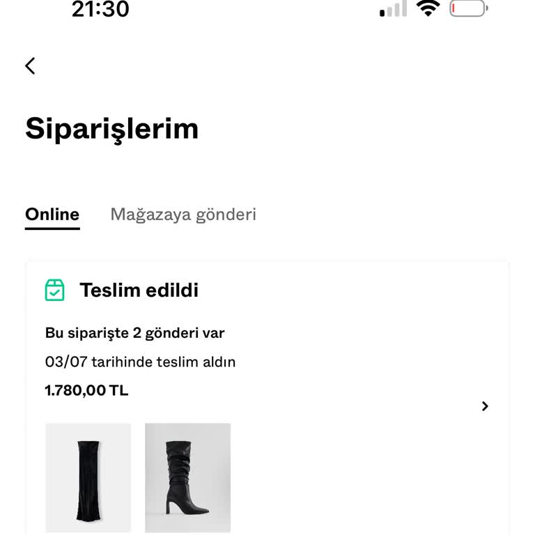 Bershka Marka Ürün İadesi Yapamadım