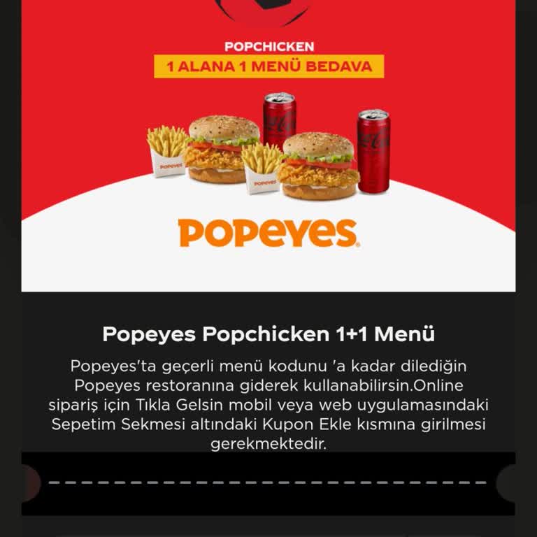 Tıkla Gelsin Kupon Kullanımında Yaşanan Sorun