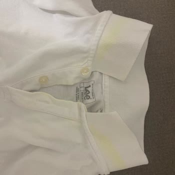 Lee Jeans Lee Marka Beyaz Lacoste Yıkama Sonrası Sararma Sorunu