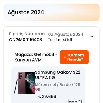Getmobil Satın Aldığım Telefonun Durumu Beklentilerimi Karşılamadı