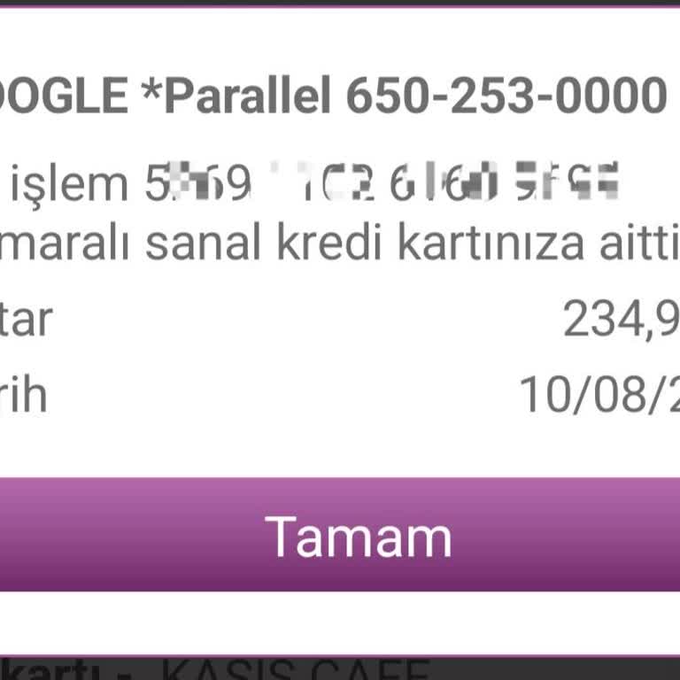 Google Paralel Haksız Para Çekmesi