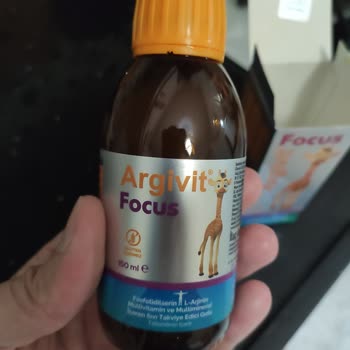 Argivit Focus Şurup Köpürdü