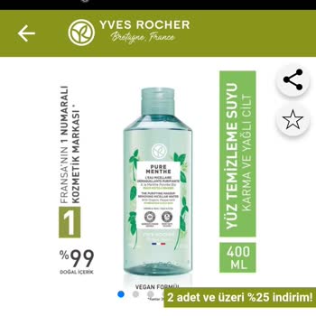 Yves Rocher Mağaza Değişim Ve İade Yapmıyor