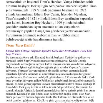 Gezinomi Budva Turu Çok Başarısız