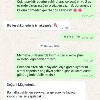 Reydeko Halı Siparişim Gönderilmedi Ve Müşteri Hizmetleri Ulaşılamıyor