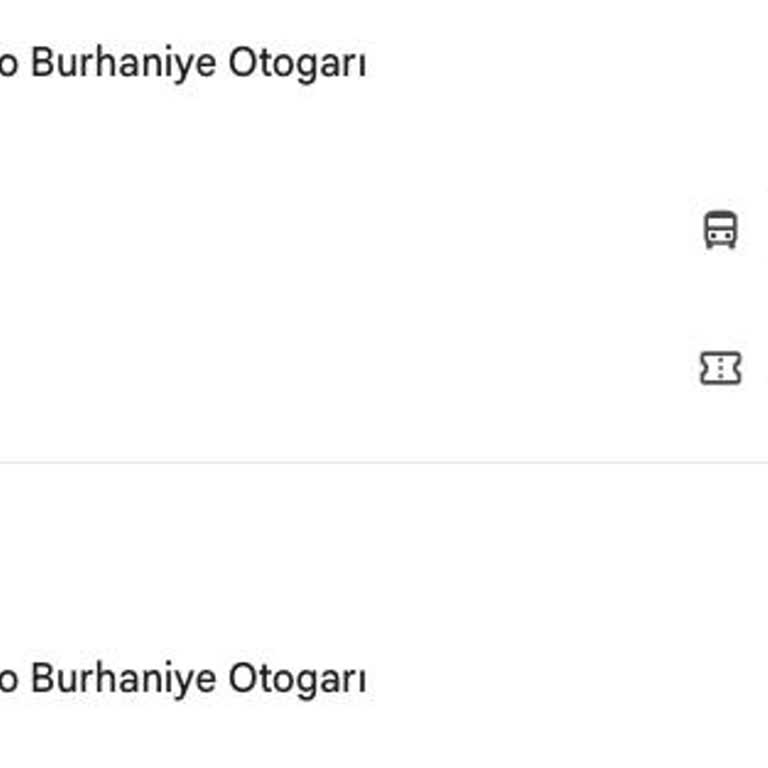 Obilet.com'un Otobüs Listesindeki Hatası